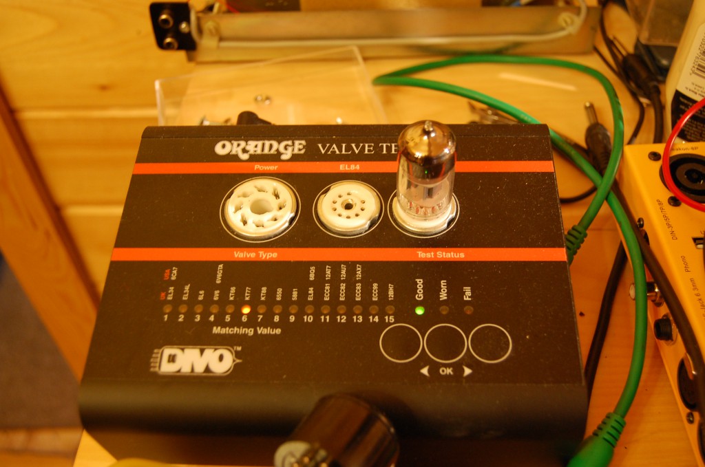 Tested good but a little low gain, I put a higher gain one in there