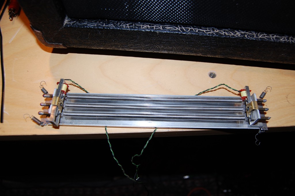 reverb tank unsreened in fresh air but the driver side was open circuit) this needed replacing