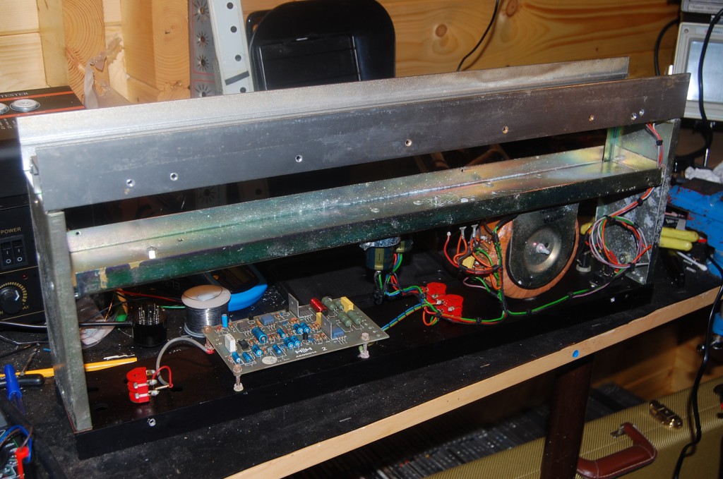 Just power amp left for this one
