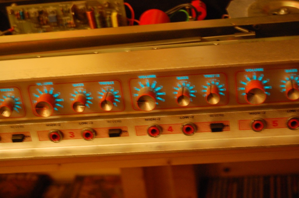 Luminescant  panel switched