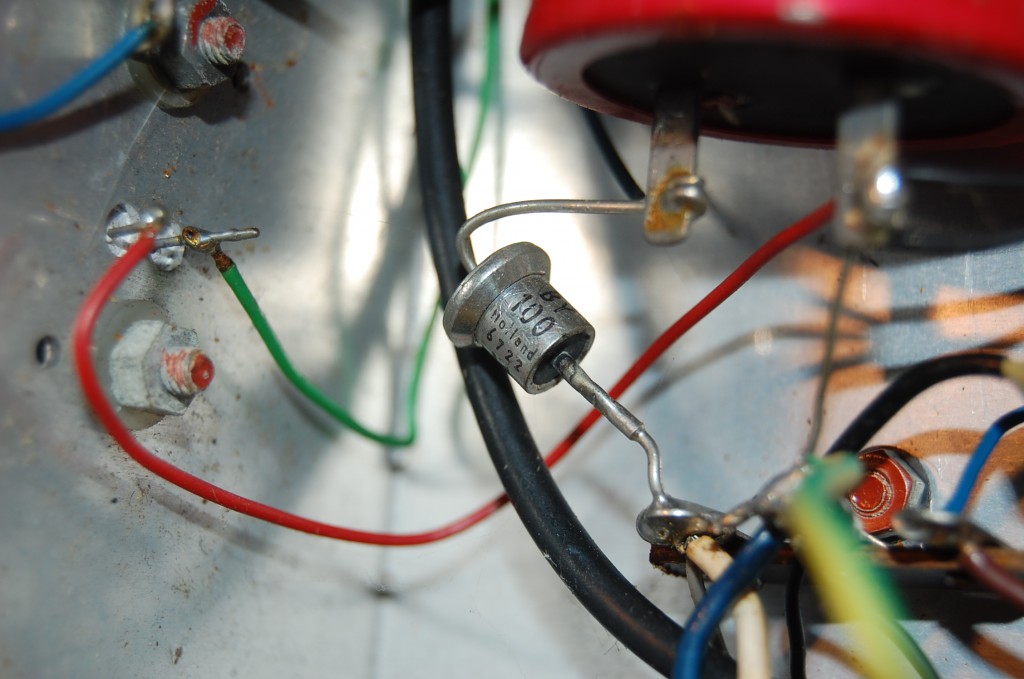 Single diode as the main supply rectifier!