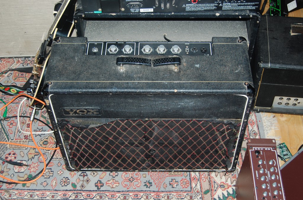 Good to go!   Digging the Relic Amp look!