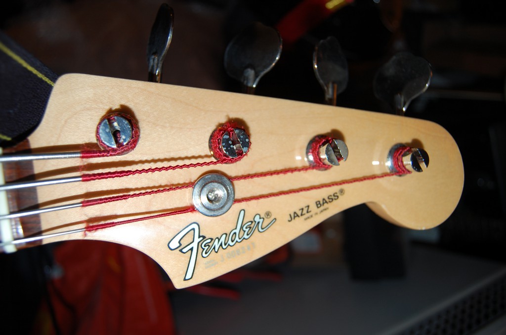 Nice MIJ Fender Jazz Bass Headstock