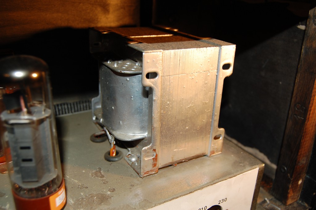 Power Transformer painted silver.. why?
