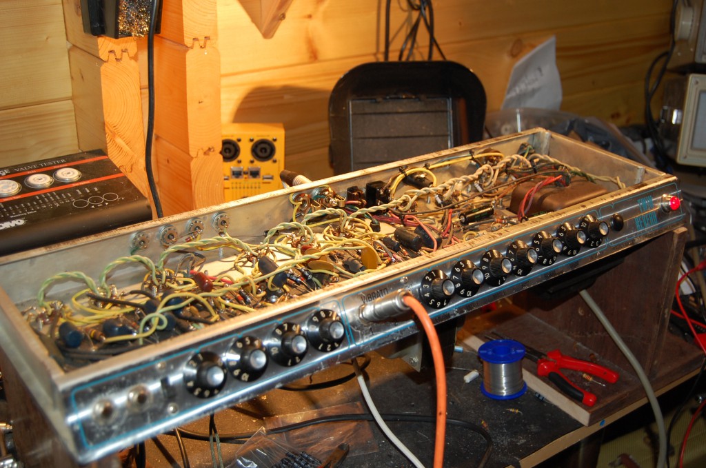 Testing out on the bench and sounding sweet!