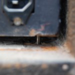 One screw I could not get out the threaded end kept on turning...