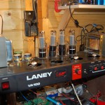 On the bench with some old tubes for a try out