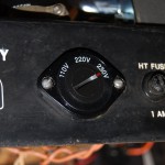 New voltage selector was required as the previous one iwas designed for a dual primary type transformer so a Marshall one was purchased