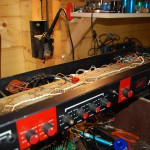 On the bench and sounding sweet! Wow loud and great Preamp disctortion on tap