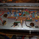 No output tube sockets..various bits missing